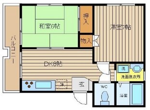 シャトレー千代田の物件間取画像